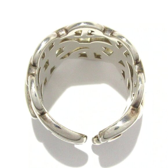 Auth HERMES Chaine d'Ancre En Chaine GM - Silver 2******** Ring - Picture 5 of 7